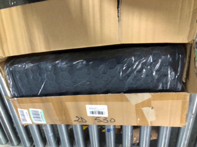 Photo 1 of HD-Mart Car Rubber Floor Mat for Toyota Camry 7th 2012-2013-2014-2015-2016-2017 Custom Fit Full Black Rubber Car Floor Liners Set All Weather Protection Heavy Duty Odorless Full Black 2012-2017 Version