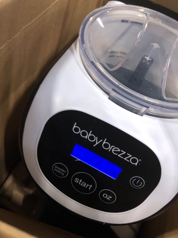 Photo 3 of Baby Brezza Formula Pro Mini Baby Formula Maker – Small Baby Formula Mixer Machine Fits Small Spaces and is Portable for Travel– Bottle Makers Makes The Perfect Bottle for Your Infant On The Go Formula Pro Mini Dispenser Machine