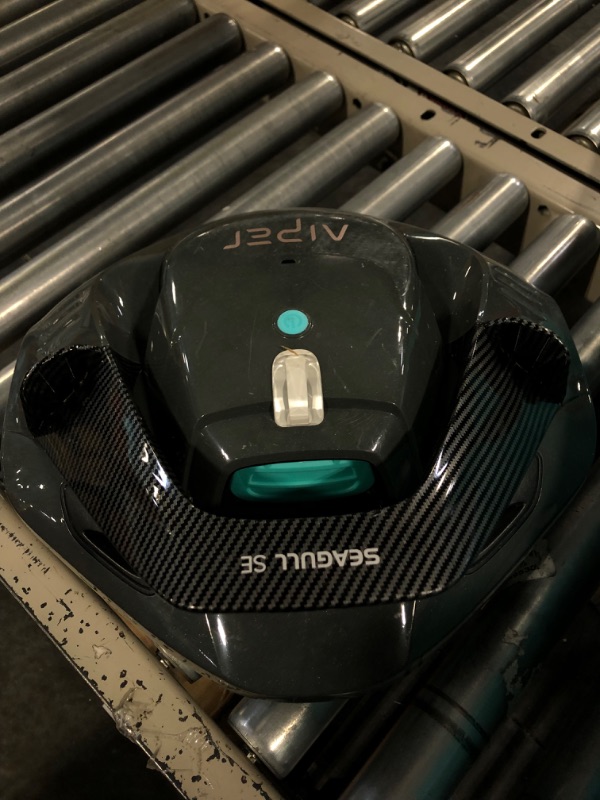 Photo 1 of (2023 Upgrade) AIPER Seagull SE Cordless Robotic Pool Cleaner, Pool Vacuum Lasts 90 Mins, LED Indicator, Self-Parking, Ideal for Above/In-Ground Flat Pools up to 40 Feet - Gray