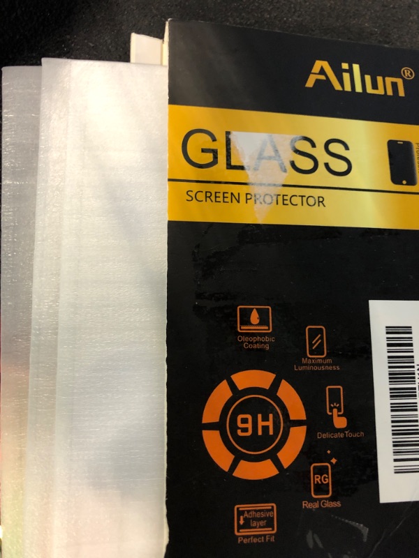 Photo 1 of Ailun Glass Screen Protector for iPhone 12 / iPhone 12 Pro 2020 6.1 Inch 3 Pack Case Friendly Tempered Glass