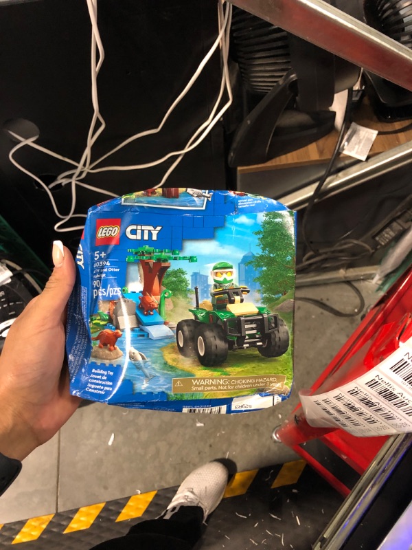 Photo 2 of LEGO City ATV and Otter Habitat, 60394 Off-Roader Quad Bike Toy Car for Kids Age 5 Plus, Animal Playset with Wildlife Figures, Learning to Build Nature Set