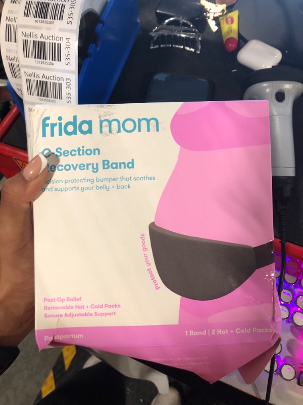 Photo 2 of Frida Mom C-Section Recovery Band | Post-Op Incision Protector | Targeted Hot + Cold Therapy