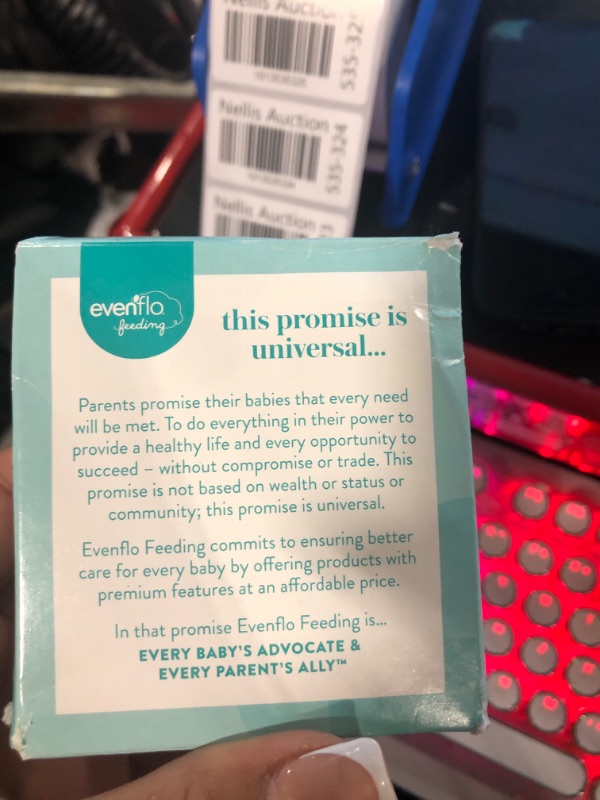 Photo 3 of Evenflo Feeding Classic BPA-Free Silicone Medium Flow Nipples - 3 Months+, Clear 1 Count (Pack of 6) Medium Flow