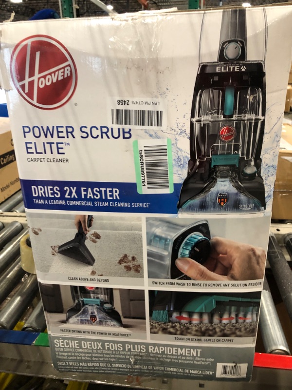 Photo 2 of Hoover Power Scrub Elite Carpet Cleaner w/HeatForce, FH50250