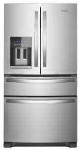 Photo 1 of ***FOR PARTS ONLY***

Whirlpool 24.5-cu ft 4-Door French Door Refrigerator with Ice Maker (Fingerprint Resistant Stainless Steel) ENERGY STAR - 