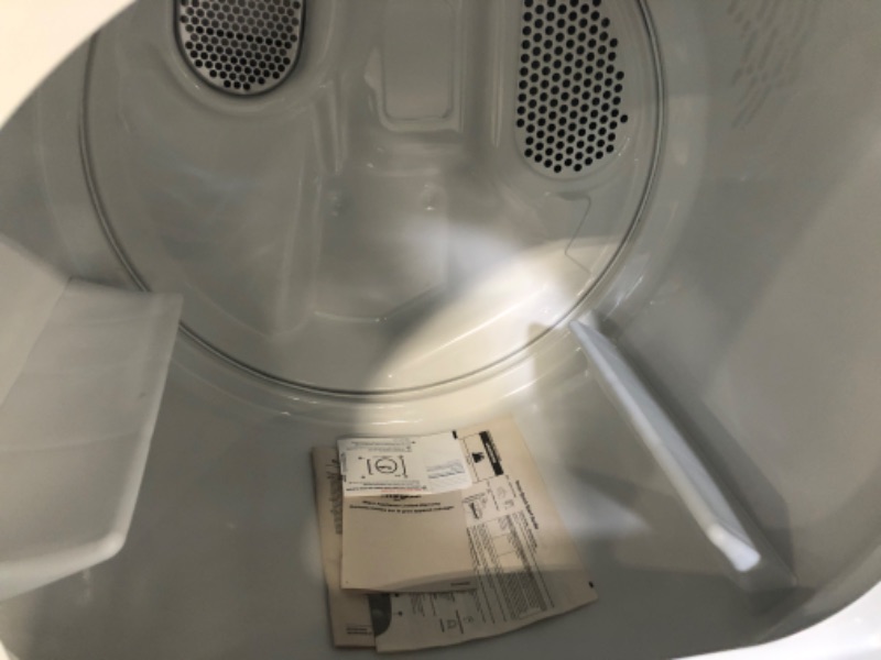 Photo 6 of Whirlpool 7-cu ft Reversible Side Swing Door Gas Dryer (White)
