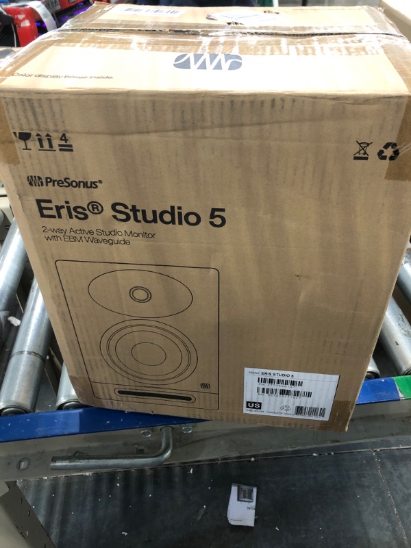 Photo 2 of PreSonus Eris Studio 8 8-inch 2-Way Active Studio Monitors with EBM Waveguide 8" Near Field Studio Monitor 2nd Generation