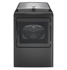 Photo 1 of GE Profile 7.4-cu ft Smart Electric Dryer (Diamond Gray) ENERGY STAR
