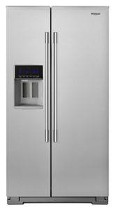 Photo 1 of Whirlpool 28.4-cu ft Side-by-Side Refrigerator with Ice Maker (Fingerprint Resistant Stainless Steel)

