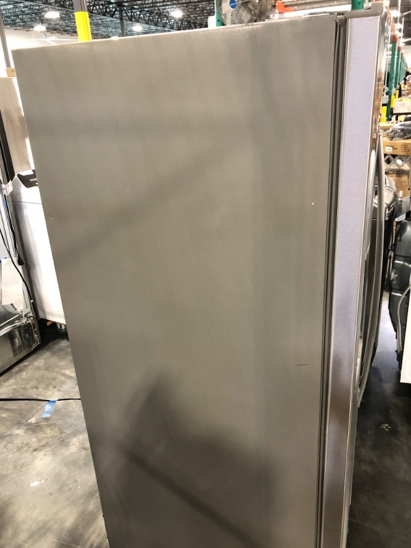Photo 5 of ***MISSING INSIDE PARTS - SEE PICTURES***  

Whirlpool 28.4-cu ft Side-by-Side Refrigerator with Ice Maker (Fingerprint Resistant Stainless Steel)
