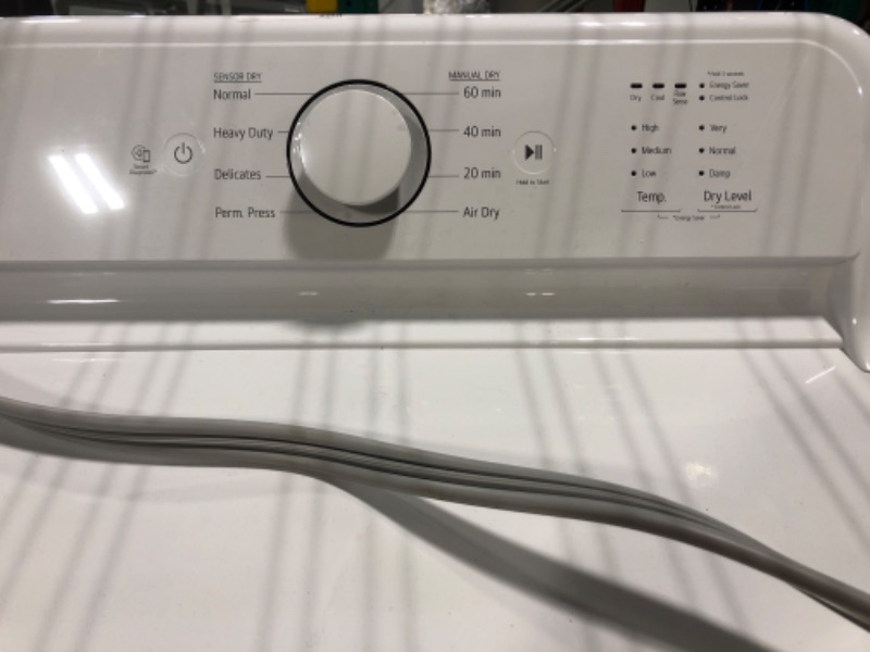 Photo 6 of LG 7.3-cu ft Electric Dryer (White) ENERGY STAR

