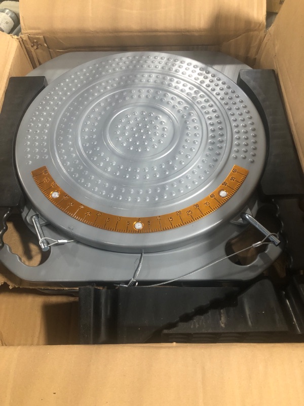 Photo 3 of BTSHUB Wheel Alignment 360° Rotating 4 Ton Capacity, Pair of Turntable Front End Turn Plate Table for Car Truck