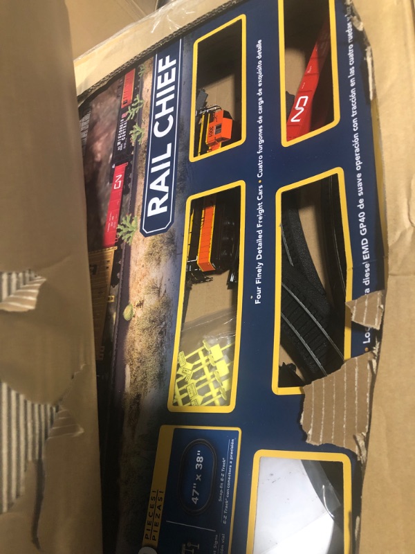 Photo 3 of Bachmann Trains - Rail Chief Ready To Run 130 Piece Electric Train Set - HO Scale