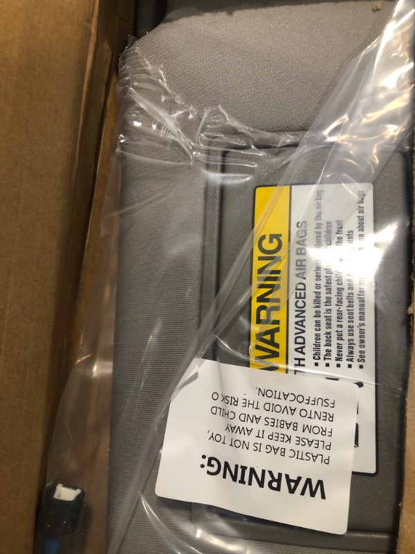 Photo 3 of Driver Left Side Sun Visor Replacement Compatible with Accord 2008 2009 2010 2011 2012 2013 2014 2015 2016 with Light Replaces# 83280-TA5-A51ZA 83280TA5A51ZA Color NH686L Gray(driver left)