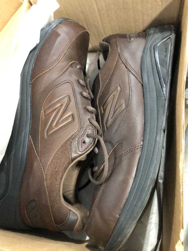 Photo 3 of New Balance Men's Mw928 Version 3 Walking Shoe 11 Brown/Brown