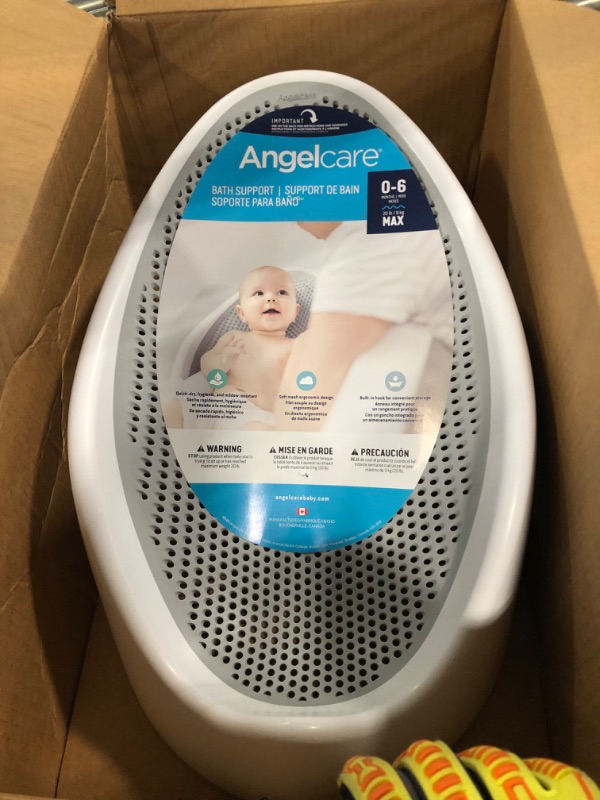 Photo 3 of Angelcare Baby Bath Support (Grey) | Ideal for Babies Less than 6 Months Old