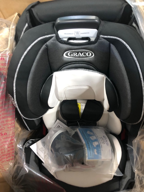 Photo 2 of Graco 4Ever DLX 4 in 1 Car Seat, Infant to Toddler Car Seat, with 10 Years of Use, Fairmont , 20x21.5x24 Inch (Pack of 1) DLX Fairmont