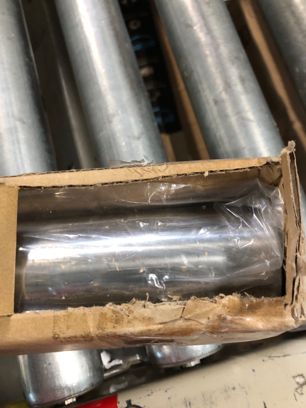 Photo 3 of FGJQEFG 2.25 Inch Straight DIY Custom Mandrel Exhaust Pipe Tube Pipe, 35 Inch Length, 2.25'' OD Mandrel Straight Pipe, T304 Stainless Steel, Universal Fitment - 1PC 2.25''OD-Straight-35''-1PC