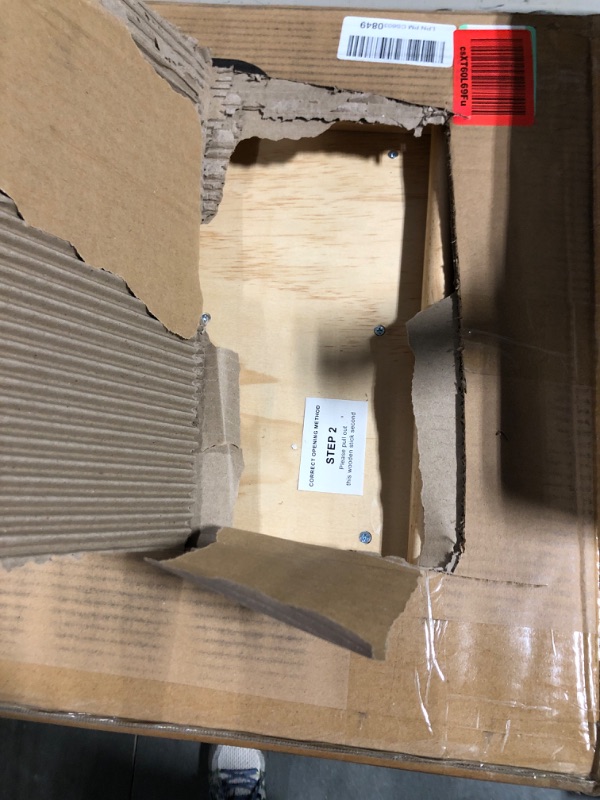 Photo 1 of Sakgos Dog Ramp for Bed, Adjustable Pet Ramp for Couch, Dog Ramp for High Bed, Wooden Folding Portable Dog Cat Bed Ramp for Bed and Car, Non Slip Carpet Surface 5 Levels, Natural Wooden, 250lbs