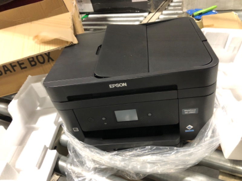 Photo 3 of Epson Workforce WF-2960 Wireless All-in-One Printer with Scan, Copy, Fax, Auto Document Feeder, Automatic 2-Sided Printing, 2.4" Touchscreen Display, 150-Sheet Paper Tray and Ethernet Printer WF-2960