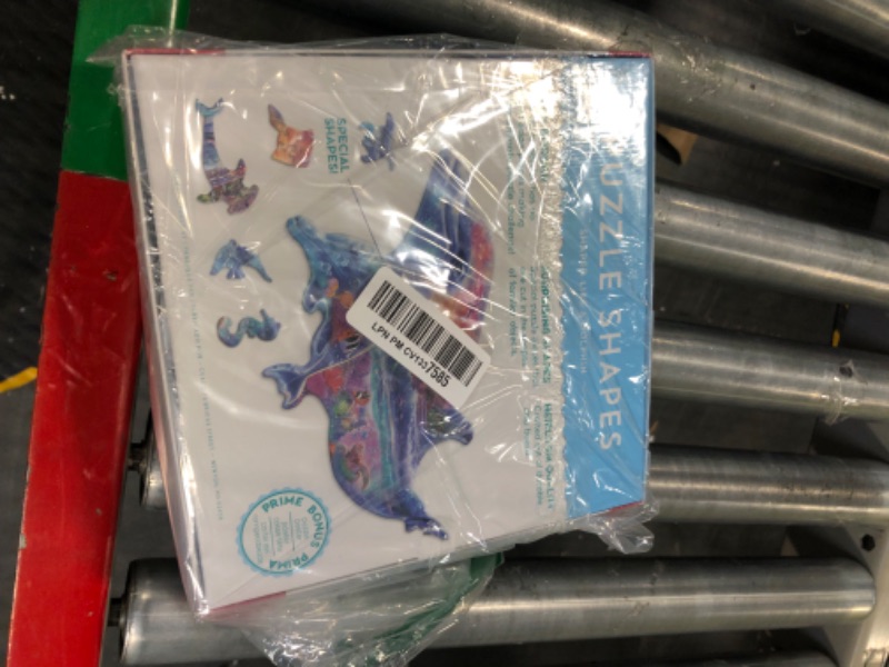 Photo 1 of Ceaco - Shaped Puzzle - Dolphin - 450 Piece Jigsaw Puzzle