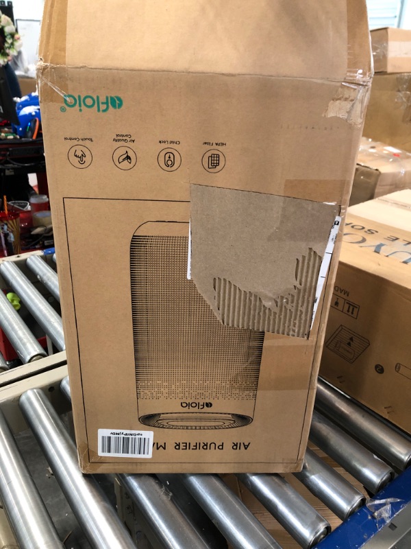 Photo 2 of Afloia Air Purifiers for Home Large Room Up to 2,615 Ft², H13 True HEPA Filter with Air Quality Sensor Auto Smart Air Cleaner Removes 99.97% of Allergies, Pollen, Pet Dander, Dust, Smoke, Odor