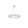 Photo 1 of 
Finish: Chrome
Alternate Image
Alternate Image
Alternate Image
Elegant Lighting Monroe 26" Wide LED Crystal Ring Chandelier with Clear Crystal Accents