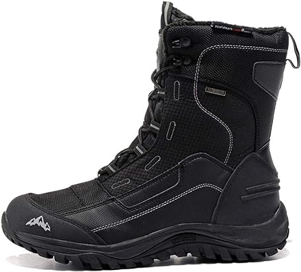 Photo 1 of ROCKMARK Men's Winter Snow Boots Outdoor Warm Mid Calf Waterproof Durable Boot Non-Slip Warm Climbing Shoes
SIZE 8 