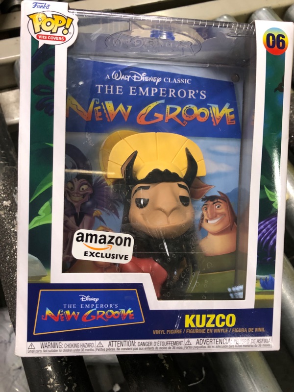 Photo 3 of Funko Pop! VHS Cover: Disney - Emperor's New Groove, Amazon Exclusive