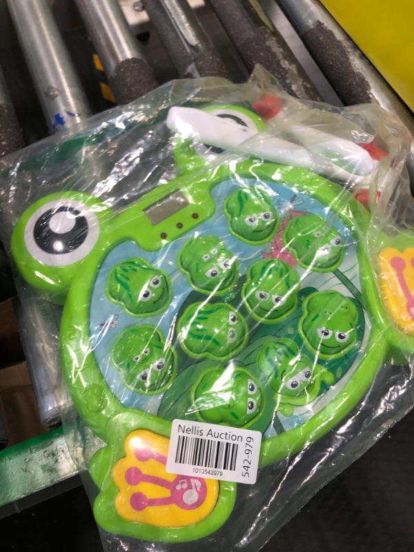 Photo 1 of CifToys Interactive Whack a Frog Game for Kids Ages 3, 4, 5, 6, 7, 8 Years Old Boys Girls, Fun Learning Gift for Toddlers, 2 Early Developmental Toy Hammers Included