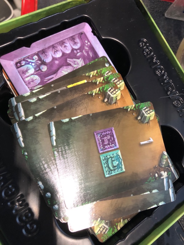 Photo 1 of Gamewright - Shifting Stones – A Visual, Decision-Making Family Strategy Game of Tiles, Cards, and Tactics, 8 years +