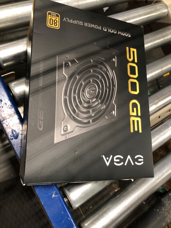 Photo 1 of EVGA 500 GE, 80 Plus Gold 500W, Eco Mode, 5 Year Warranty, Power Supply 200-GE-0500-V1