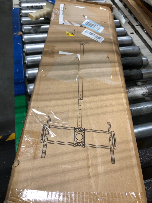 Photo 1 of ELIVED Ceiling TV Mount for Most 37-75 Inch LED, LCD OLED Flat Curved TVs, Height Adjustable Full Motion TV Mount, Hanging TV Bracket Swivel and Tilt, Holds up to 110 lbs, Max VESA 600x400mm YD3016