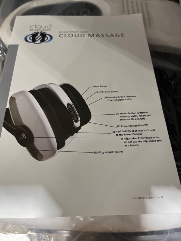 Photo 4 of Cloud Massage Shiatsu Foot Massager Machine
