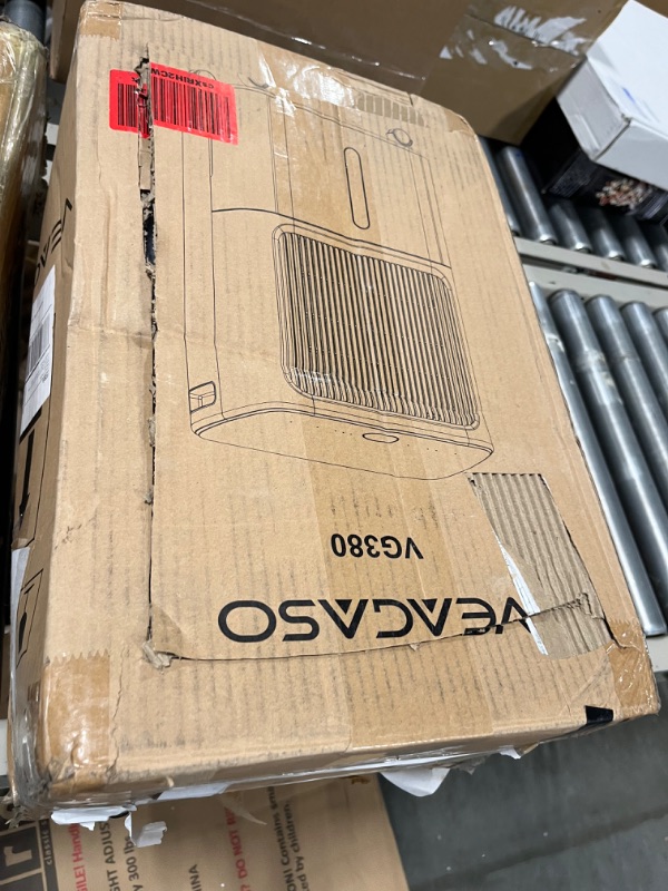 Photo 1 of 30 Pint Dehumidifiers for Home with Drain Hose, VEAGASO 2,500 Sq.Ft Dehumidifier for Basement, Large Room, Bathroom, Three Operation Modes, Intelligent Humidity Control, Dry Clothes, 24HR Timer