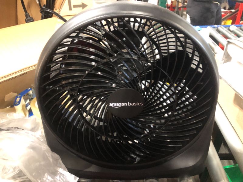 Photo 4 of Amazon Basics 3 Speed Small Room Air Circulator Fan, 11-Inch 11-Inch Air Circulator Fan