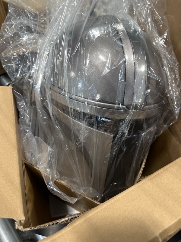 Photo 3 of Collect Collector Star Wars Black Series - Mandalorian Electronic Helmet. Commemorate Star Wars with The Mandalorian Premium Black Series Electronic Helmet