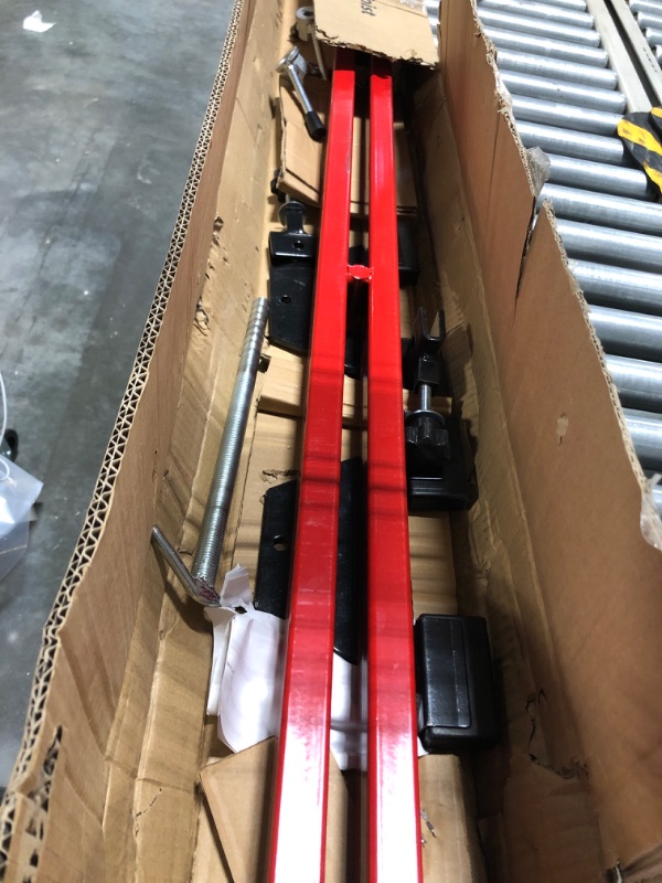 Photo 3 of SPECSTAR 1100 Lbs Engine Support Bar Transverse Hoist for Motor Transmission with 2 Points Lift Holder and Dual Hooks