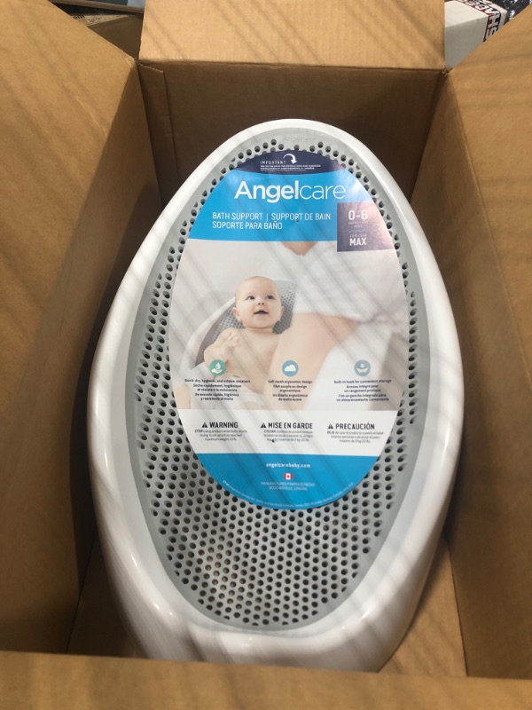 Photo 3 of Angelcare Baby Bath Support (Grey) | Ideal for Babies Less than 6 Months Old