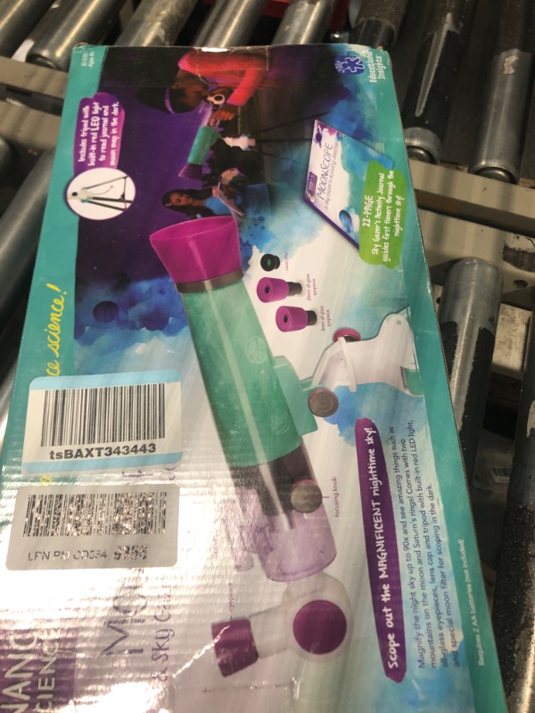 Photo 1 of Educational Insights Nancy B's Science Club Moonscope & Sky Gazers Activity Journal with Amazon Basics AAA Batteries Bundle