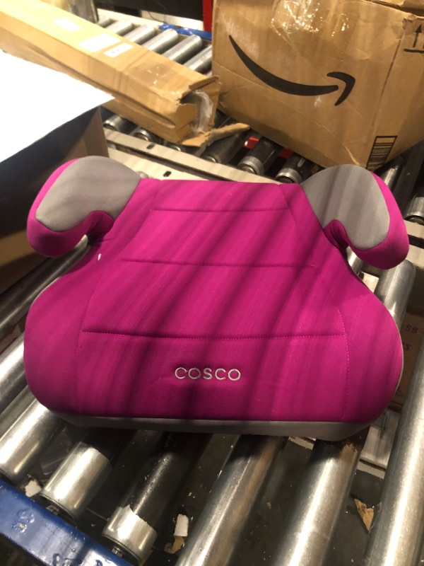 Photo 3 of Cosco Topside Booster Car Seat - Easy to Move, Lightweight Design (Magenta)