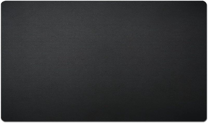 Photo 1 of Desk Blotter Pad 23 x 17.5 Inches, Flat, Non-Slip, Waterproof, Black