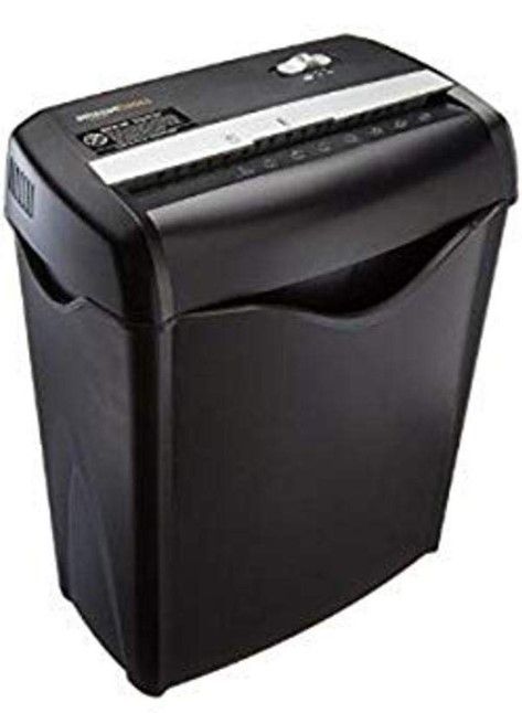 Photo 1 of Amazon Basics 6-Sheet Cross-Cut Paper Shredder