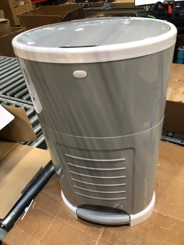 Photo 1 of Dekor Classic Hands-Free Diaper Pail | Gray | Easiest to Use | Just Step – Drop – Done | Doesn’t Absorb Odors | 20 Second Bag Change | Most Economical Refill System