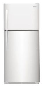 Photo 1 of Frigidaire 20.5-cu ft Top-Freezer Refrigerator (White)