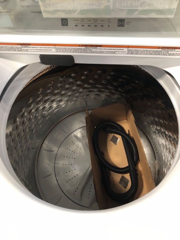 Photo 6 of Maytag 4.8-cu ft High Efficiency Impeller Top-Load Washer (White)