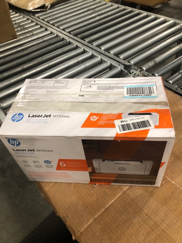 Photo 1 of HP LaserJet M110we Wireless Black and White Printer