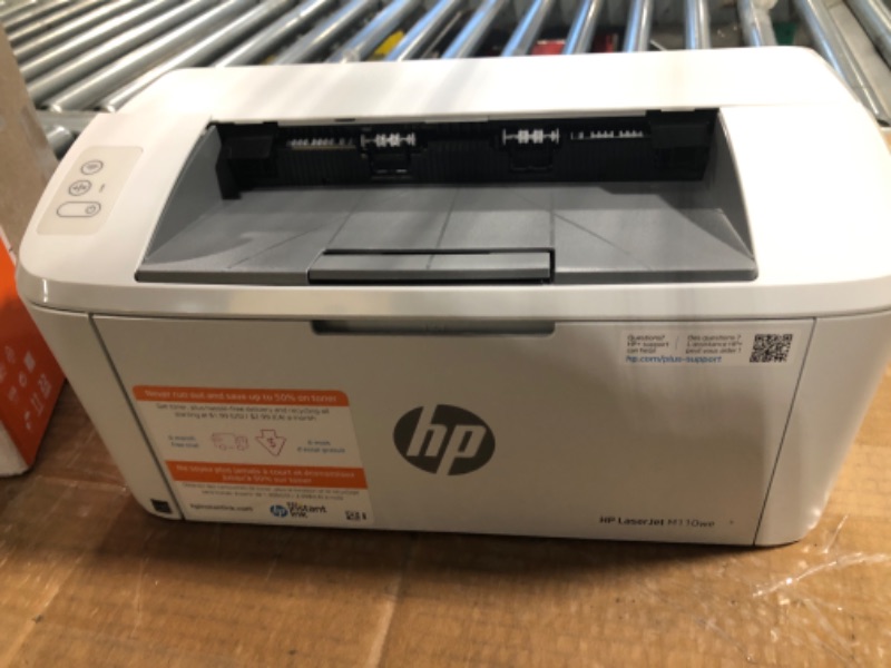 Photo 1 of HP LaserJet M110we Wireless Black and White Printer