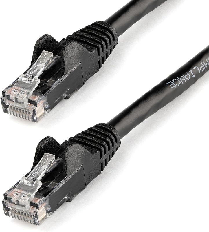 Photo 1 of  CAT6 Ethernet Cable - Black CAT 6 Gigabit Ethernet Wire