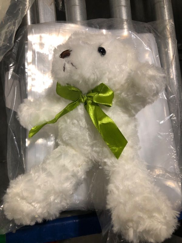 Photo 1 of FAVOMOTO Small Bear Adorable Stuffed Bear Comfortable Stuffed Bear Toys 2023 Graduation Bear Stuffed Animals Bear Simulation Bear Doll Plush Bear Doll Pp Cotton Filling Graduate White Baby White 20x15.5x14CM